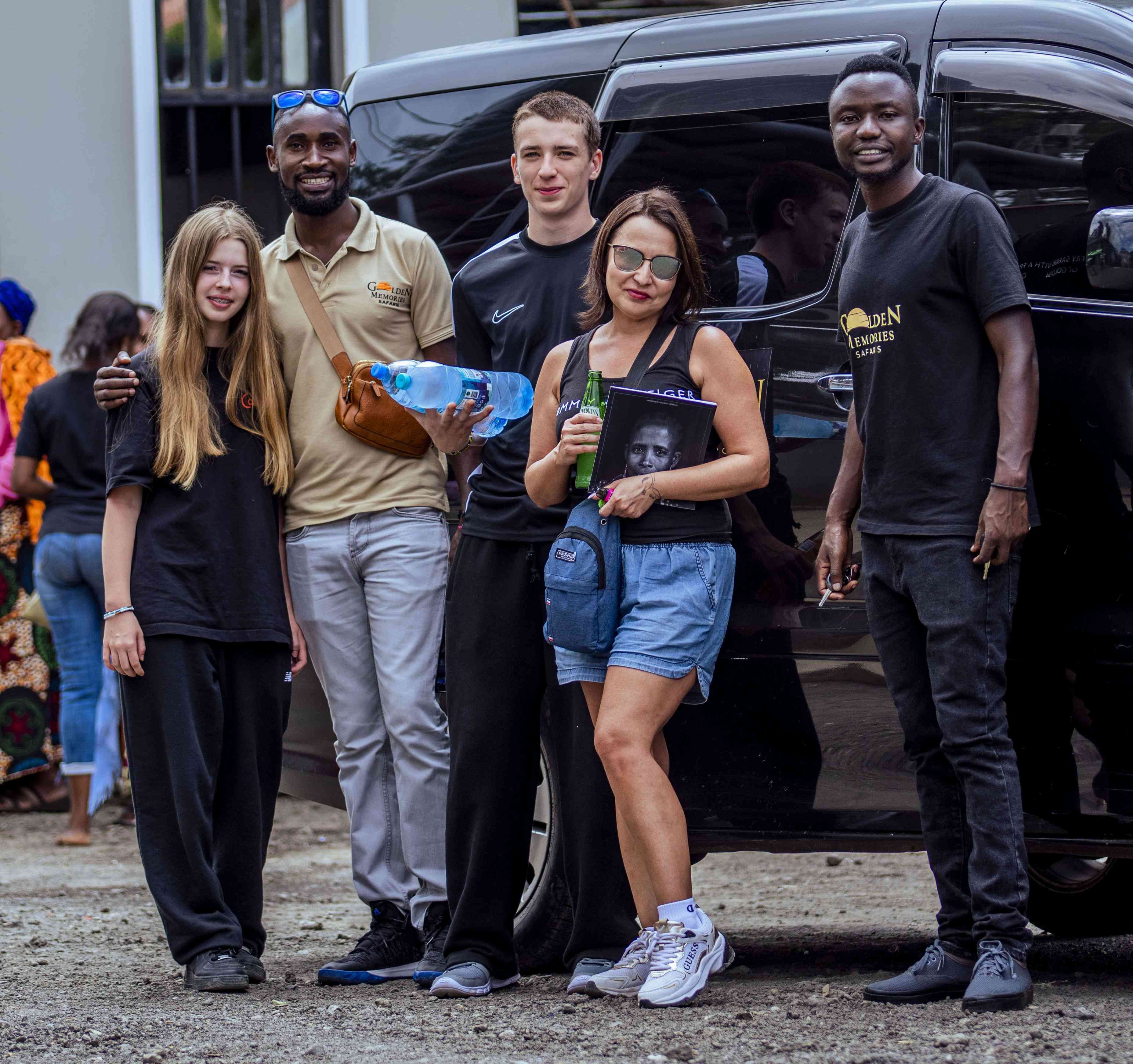 Founders or team members of Golden Memories Safaris in Tanzania