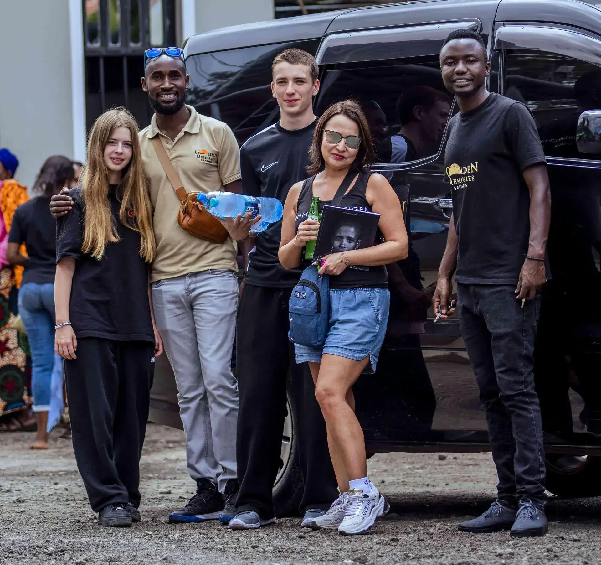 Founders or team members of Golden Memories Safaris in Tanzania